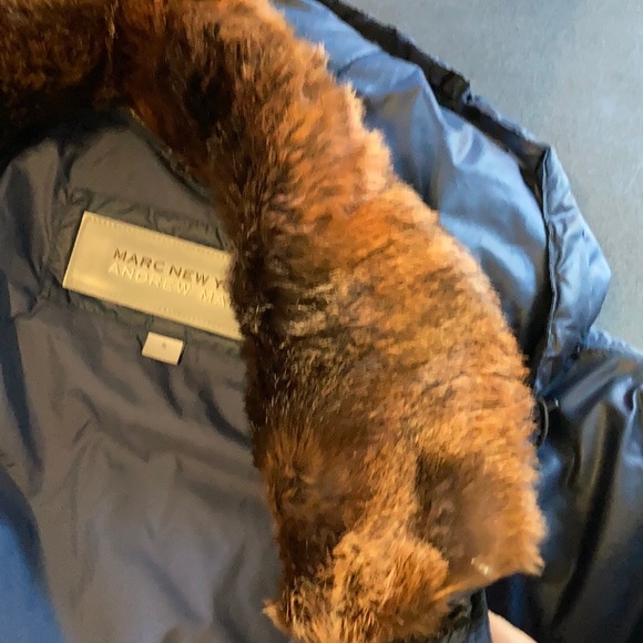 Andrew Marc Rabbit fur puffer. Men’s. - Picture 4 of 5